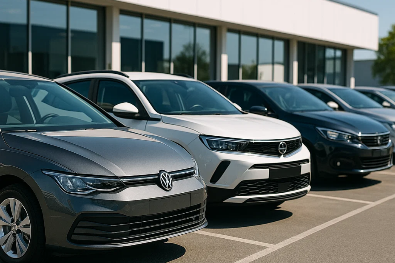 Volkswagen, Opel en andere populaire merken bij een autodealer