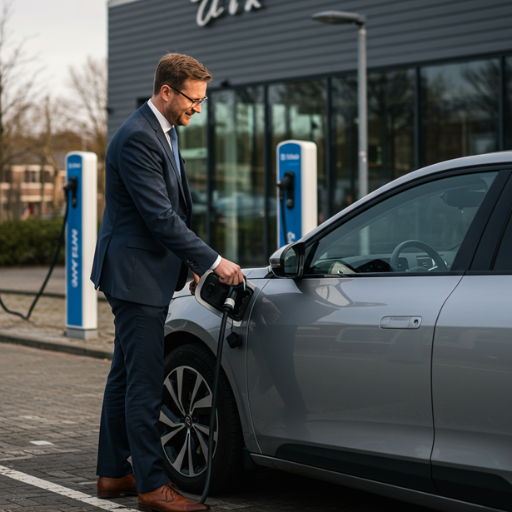 Laden elektrische auto