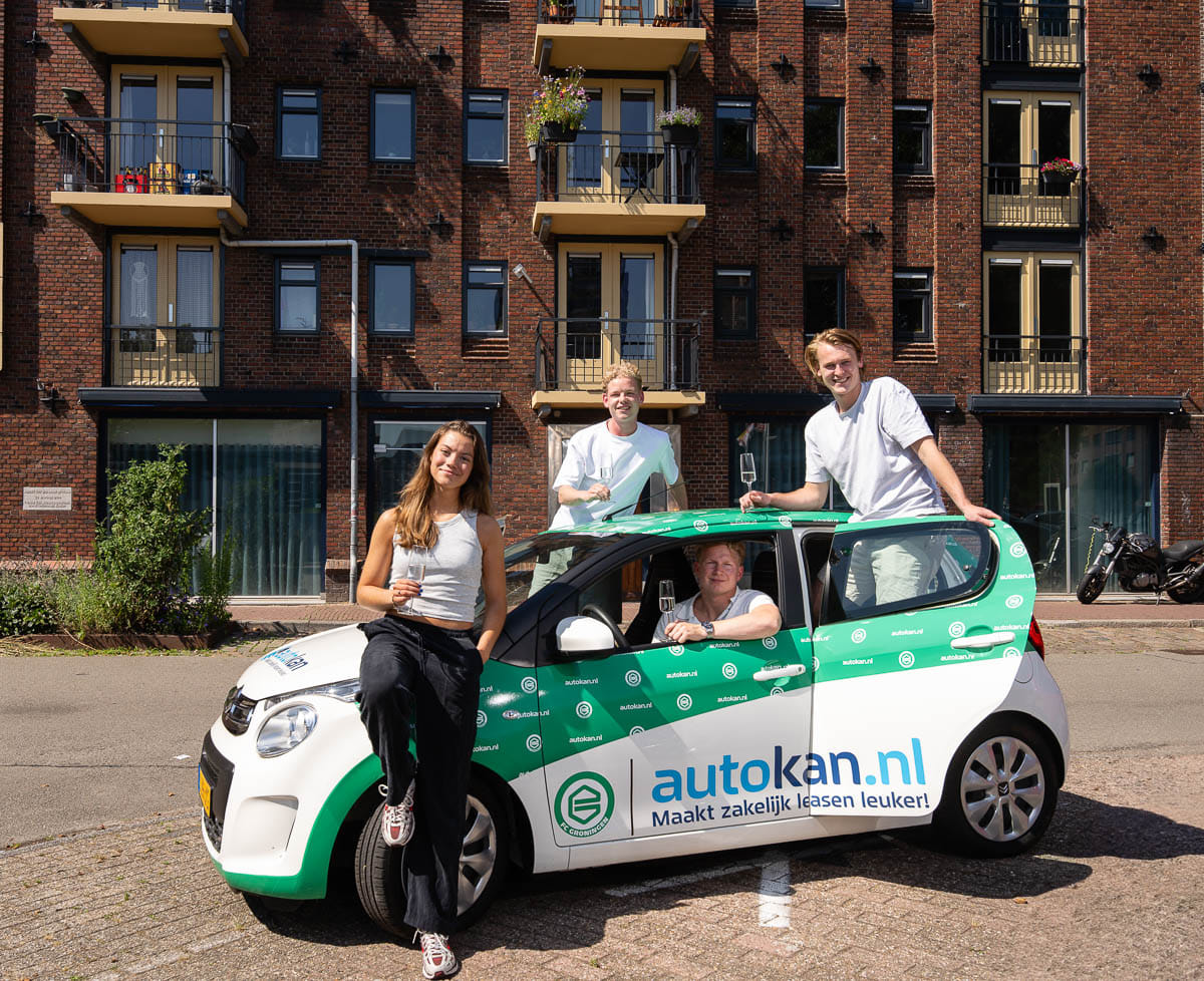 Autokan FC Groningen auto