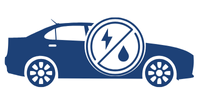 Hybride auto's logo